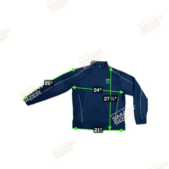 !! SOLD !! US Open Erin Hills 2017 Navy Cutter & Buck Golf Pullover Men's L - Picture 3 of 9